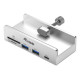 EQUIP - Equip 128968 hub de interfaz USB 3.2 Gen 1 (3.1 Gen 1) Type-A 5000 Mbit/s Aluminio - 128968